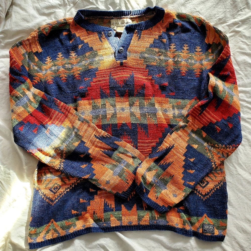 Denim and Supply Ralph Lauren Southwestern "Knit" Henley